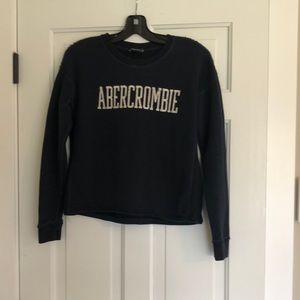 Abercrombie cropped sweatshirt